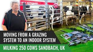 Moving from a Grazing System to an Indoor System Milking 250 Cows Sandbach, UK