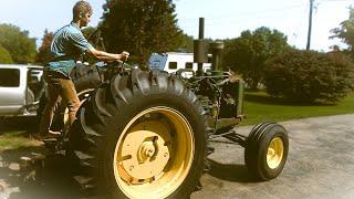 John Deere 830 Goes For a Drive after Major Overhaul