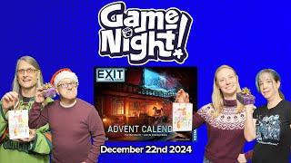 GameNight! 24 Days of Christmas Day 22 - Exit: The Game Advent Calendar The Silent Storm