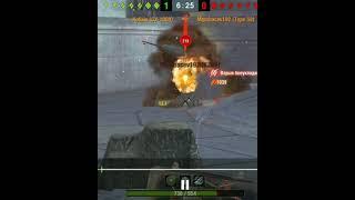 ОЧЕНЬ красивый выстрел!  WoT Blitz #Shorts