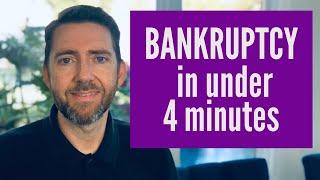 Everything About Bankruptcy In 4 Minutes!