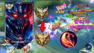 SUPREME ZHASK BUILD THE PERFECT  DAMAGE 100%BROKEN!! ZHASK BEST 1 HIT BUILD 2024