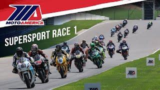 Supersport Race 1 at Alabama 2024 - FULL RACE | MotoAmerica