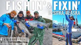 Sailing ALASKA: Fishin' and Fixin' in Sitka, Alaska (Episode 55)