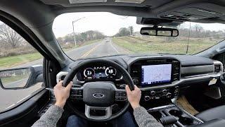 2022 Ford F-150 Lariat | POV Walkaround and Test Drive ASMR