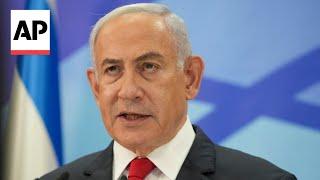 Netanyahu says Iran's allies are falling in message to the Iranian people