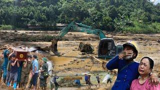 MÁY XÚC TÌM THẤY THI THỂ TÁCH RỜI HƠN 100 NẠN NHẬN XẤU SỐ ”LÀNG NỦ-LÀO CAI”XOÁ SỔ BẢN 37 NHÀ