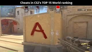 Cheaters in CS2 Top 15 founded by ThourCS