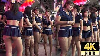 Pattaya 4K Walk Soi 6 Amazing & Most Exciting Scene. Thailand 2024.