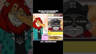 No! Don't Touch This COMPARISON 3 // Rocky Rakoon Animation Meme #Shorts #tiktok #viral #trending