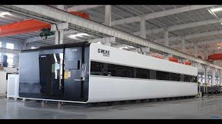 Introducing Gweike 135KW: Super Power Fiber Laser Cutting Machine!