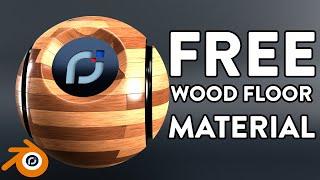 FREE Wood Floor Material | Blender | @Pixel_Insane | Channel Update