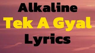 Alkaline - Tek A Gyal (Lyrics)