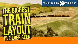 Massive Model Train Layout Tour - Spectacular HO Railroad Scenes