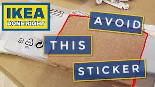 Got a Package with a Brown Sticker from IKEA? Here’s What it Means