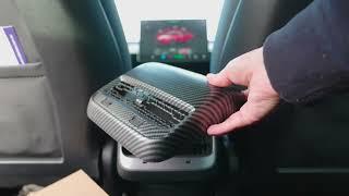 Rear A/C Outlet Cover Installation for Tesla Model 3 | Yeslak Accessory Review