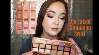 NEW Too Faced Cinnamon Swirl Eyeshadow Palette | Is It Worth $49?