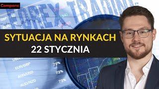 Co dalej z DAX, Ropą WTI i Bitcoinem? | Poranek z Rynkami | Maksymilian Bączkowski 22.01.2024