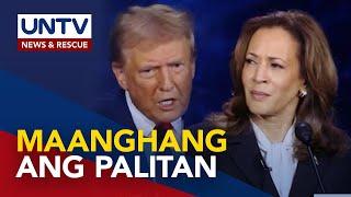 Trump at Harris, nagpalitan ng akusasyon nang magharap sa US Presidential debate