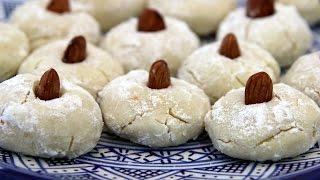 Almond Ghriba - Gluten Free Moroccan Cookies Recipe - CookingWithAlia - Episode 354