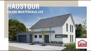 Haustour Musterhaus LIFE - Fertighaus WEISS