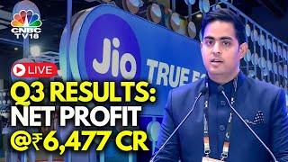 Reliance Jio Q3FY25 Earnings LIVE: Net profit @ ₹6,477 Cr Vs ₹5,208 Cr (YoY) | Earnings Central N18L