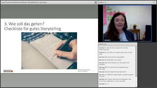 openTransfer Akademie Webinar "Storytelling for good"