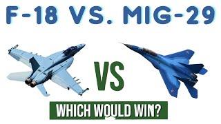 F-18 Hornet vs. MiG-29K Fulcrum-D: A Clash of Titans