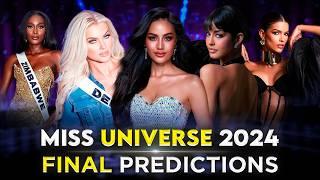 Miss Universe 2024 FINAL PREDICTIONS!