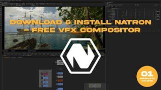 FREE Digital Compositing with NATRON - Download & Installation (01)