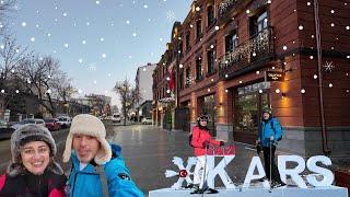 WE ARE VISITING THE FAIRY TALE CITY OF KARS TURKIYE | SARIKAMIS SKI CENTER | KARS VLOG