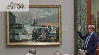 George Bellows's 'Men of the Docks' | The National Gallery