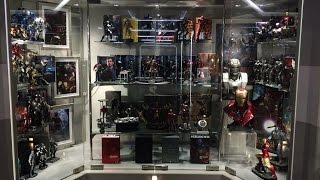 Entire Iron Man display at Secret Base Hot Toys HK 2015.06.10