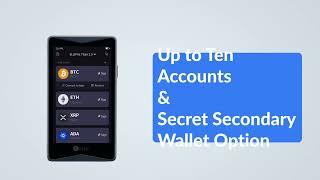 Up to Ten Accounts and Secret Secondary Wallet Option of ELLIPAL Titan 2.0