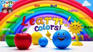 "Learn Colors with Fun Interactive Game! | Chutty JOJO"