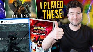 I played some new games early...