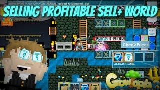 SELLING PROFITABLE SELL+ WORLD | Growtopia