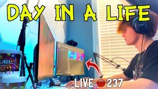 Day In A Life Of A High School Streamer!