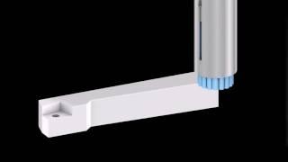 「XEBEC TECHNOLOGY Automated Deburring  Tool Holder」