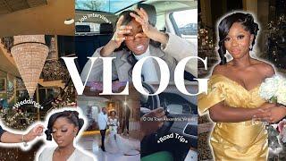 VLOG 130|Interviewing for one of my dream jobs!+Why are you crying?+ Weddings+ Road Trip+Lavy hair