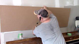 How To Make A Pegboard Tool Shelf