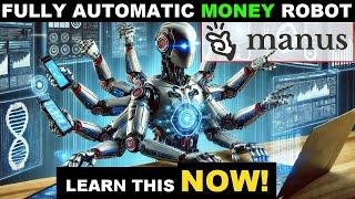 Manus Ai - Automated Money Getting Robots Will Make Millionaires!