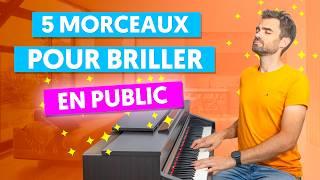 5 morceaux très simples pour briller en public  (Piano débutant)