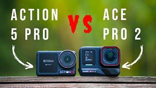 Insta360 Ace Pro 2 vs DJI Action 5 Pro - As Real as it Gets