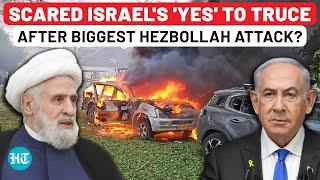 Scared Israel Admits Defeat, Nod To Hezbollah Truce After Attack On Cities, IDF Retreat In Lebanon?