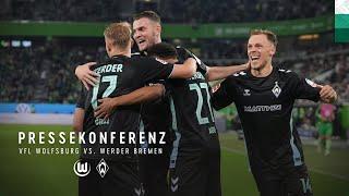 VfL Wolfsburg - SV Werder Bremen 2:4 I | Pressekonferenz | SV Werder Bremen