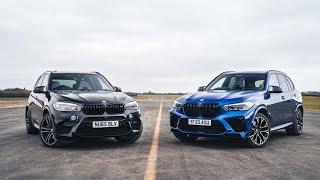 Drag Race  £130k BMW X5M vs £40k X5M | 4K