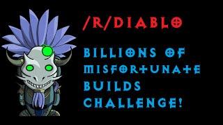 Season 3: /r/diablo Billions of Misfortunate Builds Challenge - WD - Build 1 - Tier 3