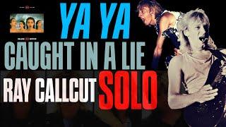 Ray Callcut Guitar Solo / Video Demo - Caught In A Lie