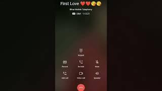 first calling on GF sad status video breakup video